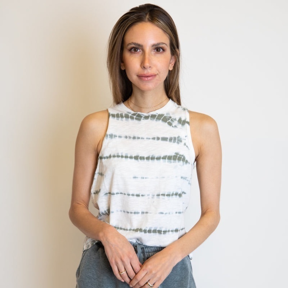 NWT Splendid Shibori Tie Dye Tank Size L